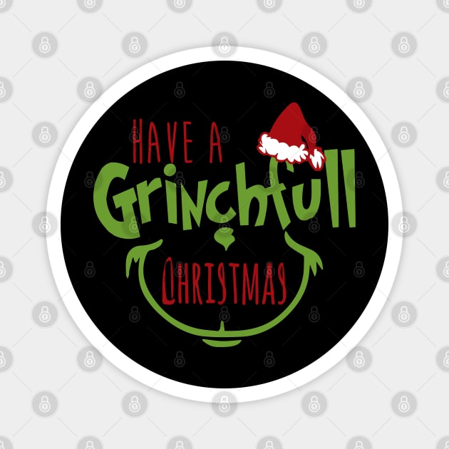 Grinchfull Magnet by carolas